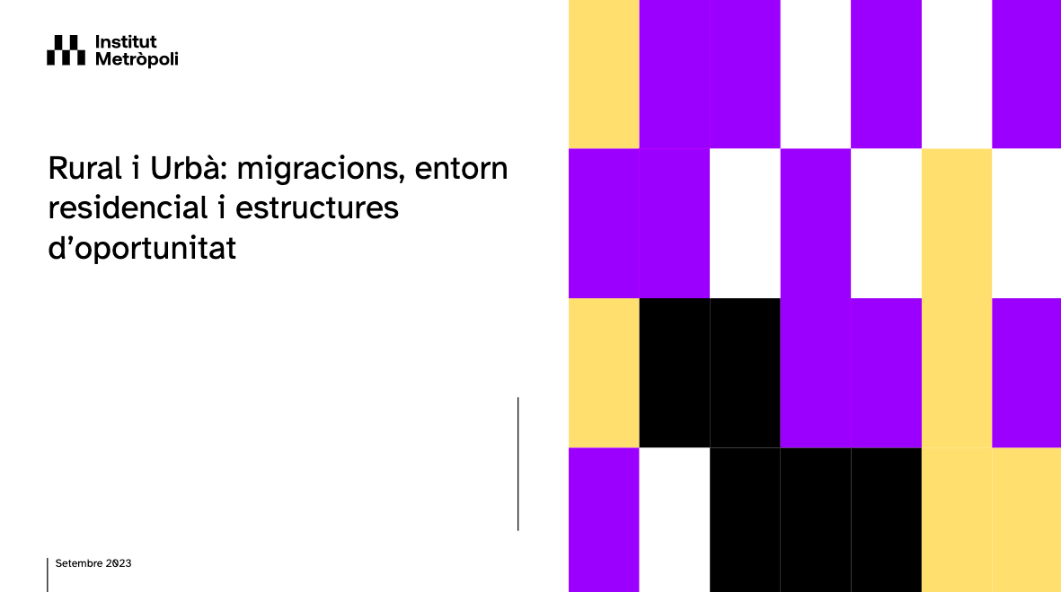 Portada estudi Institut Metròpoli