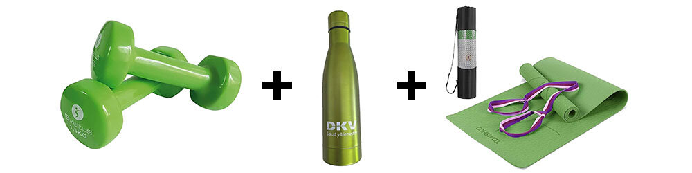 Elementos que componen el “Kit Fitness” del sorteo