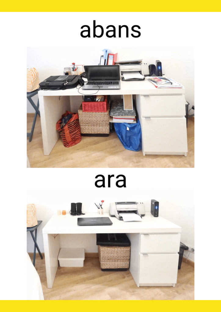 Organització i ordre professional per a particulars i empreses - Treballs pel benestar de les persones.