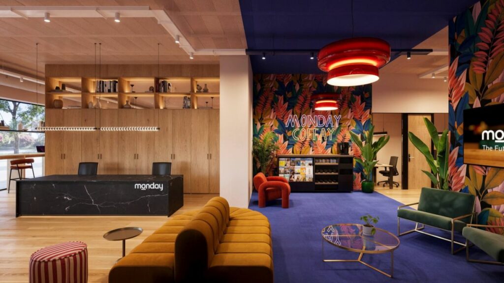 Uno de los espacios de Monday en Barcelona | Cedida