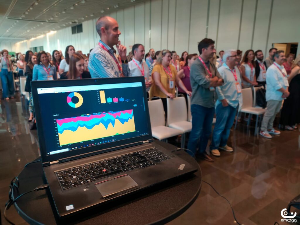 Imatge de la participació de FeliciCat a l'esdeveniment del BED (Barcelona Event Day)