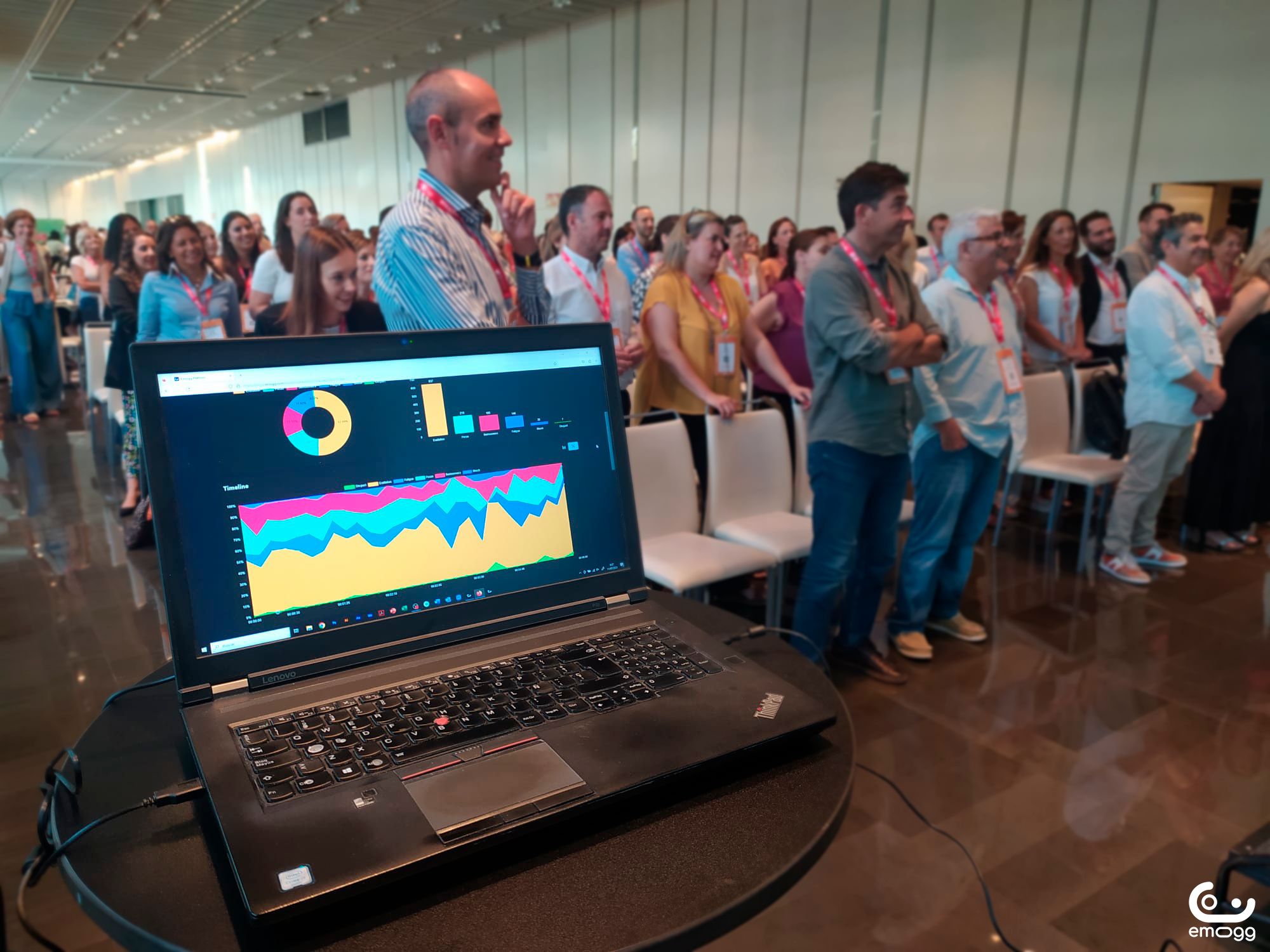 Imatge de la participació de FeliciCat a l'esdeveniment del BED (Barcelona Event Day)