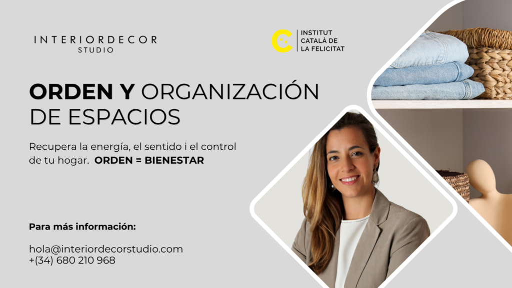 Servicio orden y organización de espacios de Interiordecor Studio.